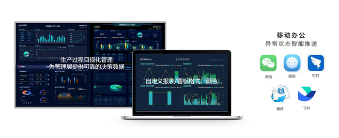 跨平台B/S架构，无需安装客户端+移动办公