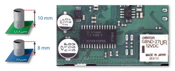 清晰的检测影像
